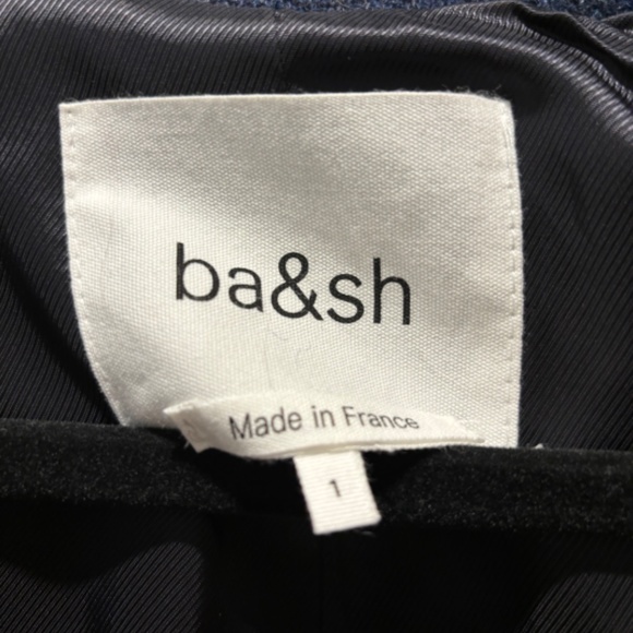 Ba&sh blue wool blazer - Picture 2 of 2